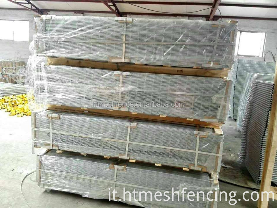 Mesh a filo saldato a barre saldato in acciaio zincato per costruzione di edifici e reinforcimento in cemento.